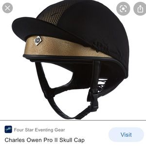 Charles Owen Pro II Skull Cap Riding Helmet